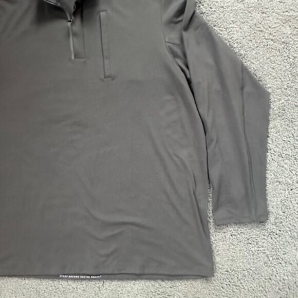 FourLaps Venture Quarter-Zip Pullover in Charcoal Color - Men's Size XL - EUC - Picture 2 of 11